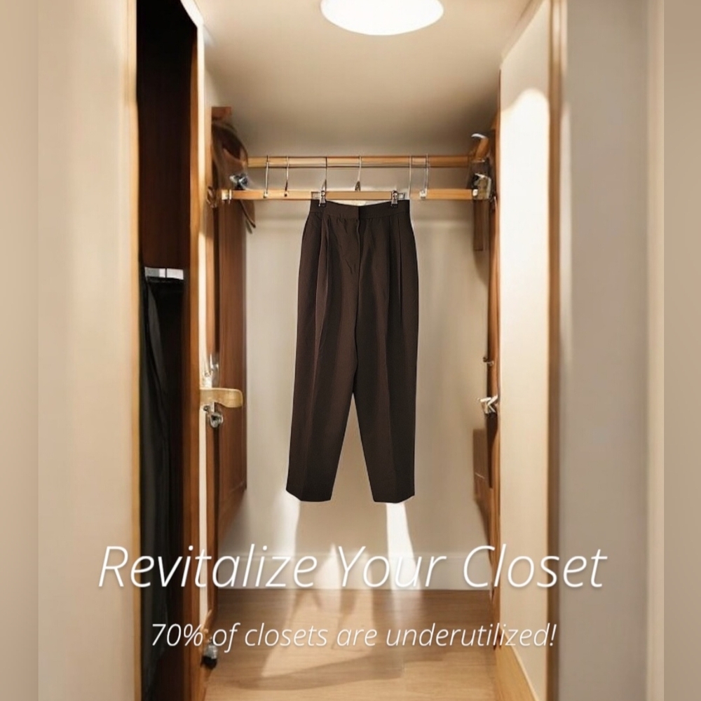 CHARLOTTE NEUVILLE PLEATED TROUSERS